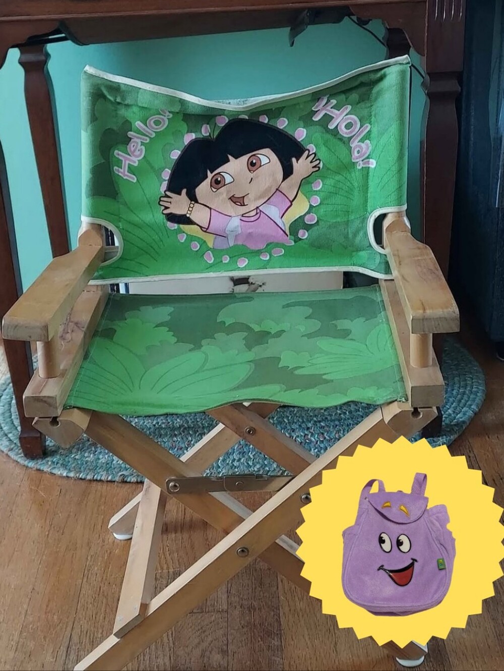 Y2K Dora Directors Chair & Backpack!
